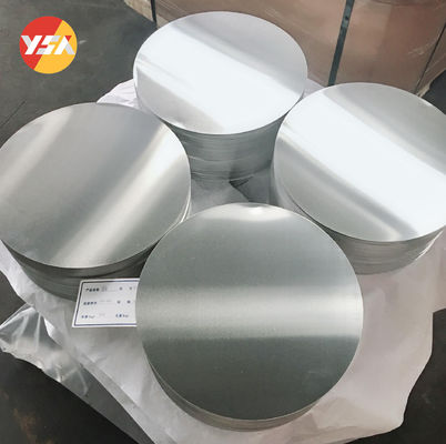 Customizable 1050 1060 3003 Aluminum Circle Discs Africa Middle East Custom Size High Flatness Burr Free Edge Food Grade