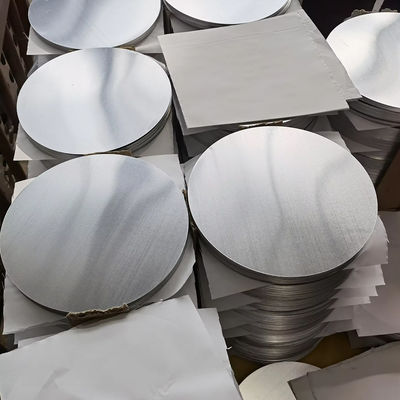 Customizable 1050 1060 3003 Aluminum Circle Discs Africa Middle East Custom Size High Flatness Burr Free Edge Food Grade