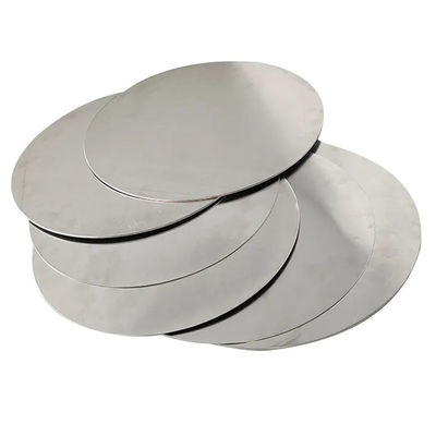 1050 1100 3003 3105 Aluminum Circle Disc Alloy Sheet Plate Custom Size High Flatness Burr Free Edge Food Grade