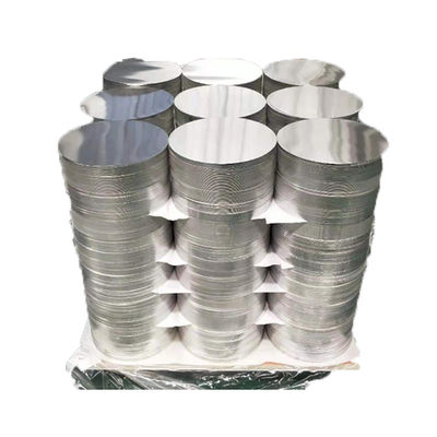 Alloy 1050 Disk Circle Aluminum Round Pan Cookware Custom Diameter High Flatness Burr Free Edge Food Grade