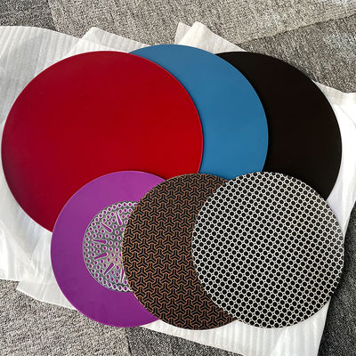 T351 Pan Colored Coat Aluminum Disc H18 Mill Finish Cooker Custom Size High Flatness Burr Free Edge Food Grade