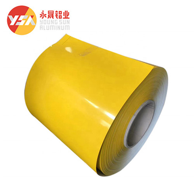 1060 1050 1100 Pvc Prepainted Coating Color Aluminum Sheet Color Coated Coil For Gutter