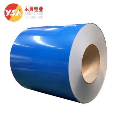 1060 1050 1100 Pvc Prepainted Coating Color Aluminum Sheet Color Coated Coil For Gutter