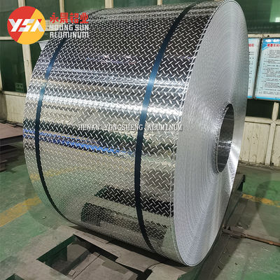 Embossed Diamond Aluminum Plate 5754 5052 Aluminum Checkered Plate 1050 3003 Embossed Aluminum Coil