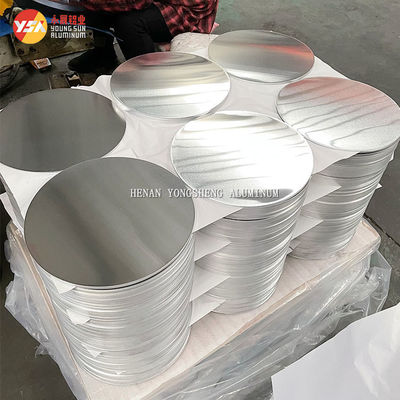 3003 1060 1070 Alloy Metal Aluminum Disc Circle Cooker Sign Custom Diameter High Flatness Burr Free Edge Food Grade