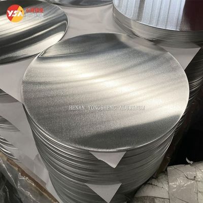Círculo de aluminio 1050 para utensilios de cocina e iluminación, diámetro personalizado, alta planitud, borde sin rebabas, grado alimenticio