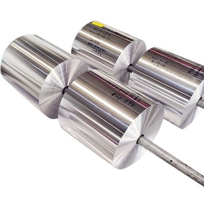 8011 5052 Folla de aluminio Jumbo Roll Calidad alimenticia Humectancia resistente Folla de envoltura de cocina