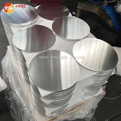 3003 Disco de aleación de aluminio utensilios de cocina círculos 80-1000mm Diámetro personalizado Alta planitud Burr libre de bordes grado alimenticio