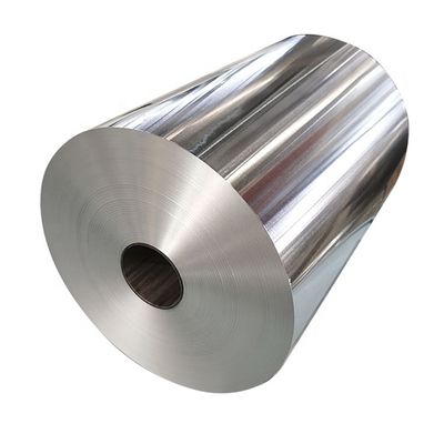 Rollo de bobina de papel de aluminio de 6-20 micras, calidad para catering, envoltura con embalaje de madera