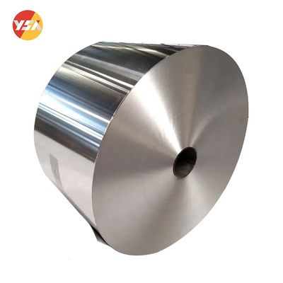 Rollo de papel de aluminio de 6-20 micras para cocina doméstica, papel para envolver y hornear de grado alimentario