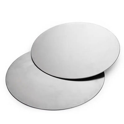 Disco de lámina de aleación de aluminio redondo serie 1000 3000 5000, círculo personalizado, alta planitud, borde sin rebabas, grado alimenticio