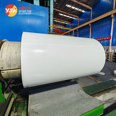 Pintado RAL Color 1060 3003 3004 5052 PVDF PE Prepintado de color recubierto de aluminio de bobinas de hojas