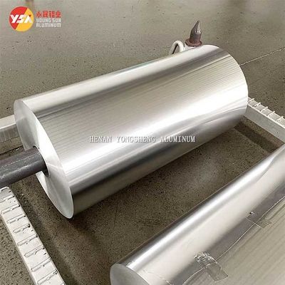 Bobina de papel de aluminio de grado alimentario 8011 8079, rollo jumbo de 11-35 micras para envolver