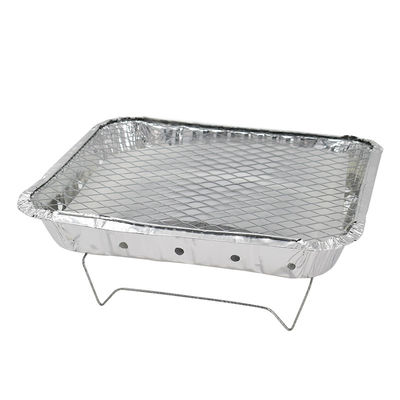 Grill de carbón desechable 48x31x6cm Instantáneo Mini Grill de carbón