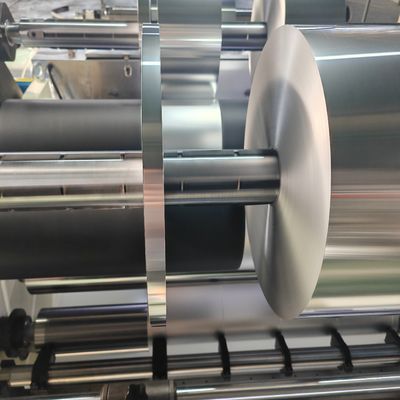 8011 O Película de aluminio flexible a temperatura, rollo de conductos, aislamiento climático, papel de envoltura
