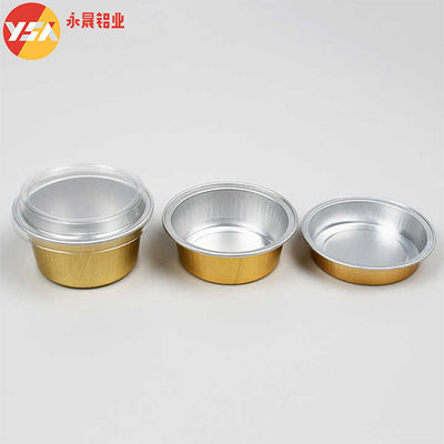 15/25/35ML Taza de aluminio desechable sellable con tapas de plástico