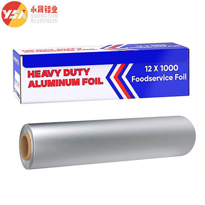 Rollo de papel de papel de aluminio para uso doméstico de uso pesado de 18 x 1000 pies