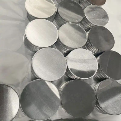 Customizable 1050 1060 3003 Aluminum Circle Discs Africa Middle East Custom Size High Flatness Burr Free Edge Food Grade
