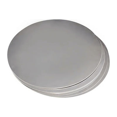 1050 1100 3003 3105 Disco circular de aluminio placa de hoja de aleación de tamaño personalizado alta planitud libre de bordes de borde grado alimenticio