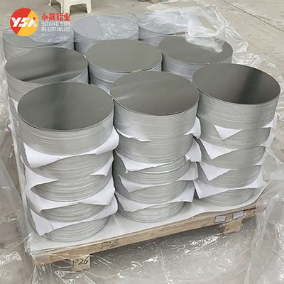 Plancha de aluminio circular de 1100 placas redondas utensilios de cocina personalizados Diámetro de alta planitud sin bordes Grado alimentario