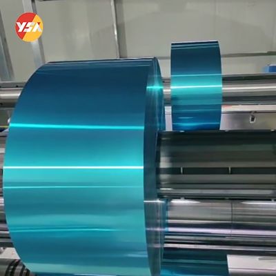 Revestimiento de intercambio de calor para aire acondicionado de papel de aluminio azul 8011 hidrófilo