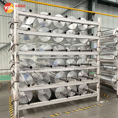 8011 Rollo de papel de aluminio de doble cero de 0,006 mm de grado alimenticio