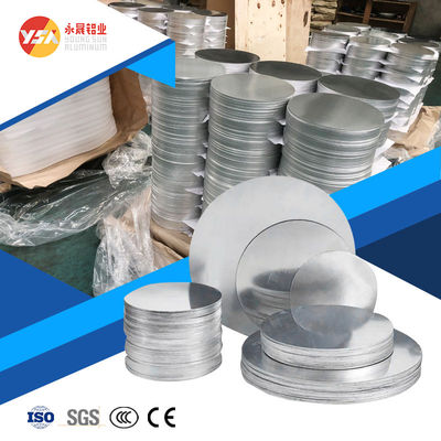 80-1500mm Molino de círculo de aluminio acabado de disco personalizado industrial tamaño personalizado de alta planitud sin bordes de borde grado alimenticio