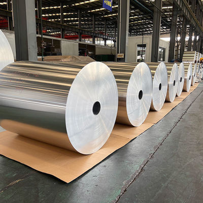 Smooth Surface Aluminum Foil Film 10-20 Micron 0.006-0.2mm Barrier Wrap