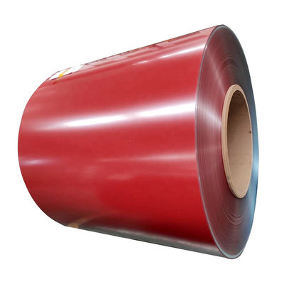 Color Coated Aluminum Gutter Coil 1060 3003 3004 Alloy PE PVDF Coating 0.5mm 0.6mm Custom Width 505mm 610mm