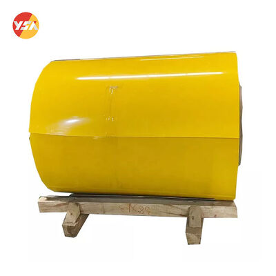 Bobina de aluminio recubierta de PE PVDF de 0,2-6,0 mm, ancho personalizado de 1600 mm, resistente a la intemperie UV, anticorrosión para muro cortina de fachada