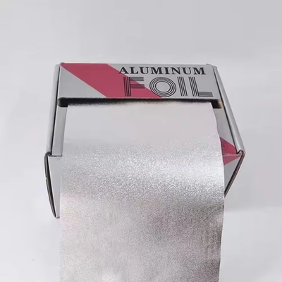 El rollo 1235 de la hoja del pelo del salón 8079 perforó la anchura de encargo del color oro precortada del rasgón fácil 0.02m m