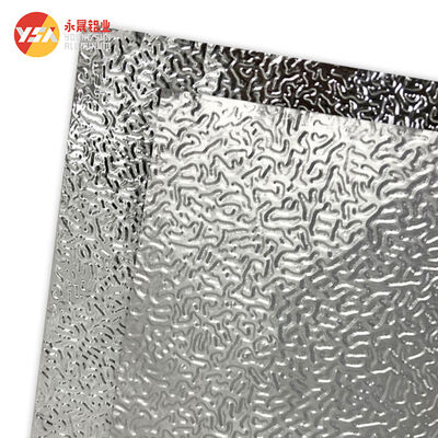 Variant Orange Peel Embossed Aluminum Sheet 1060 3003 H24 0.2-6mm Anti Glare Recyclable Decorative Panel