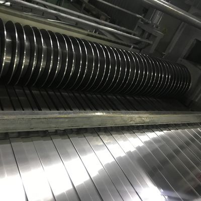 25 mm de ancho 0,4 mm de espesor 1050 tiras de aluminio finas tubo de alta resistencia a la tracción