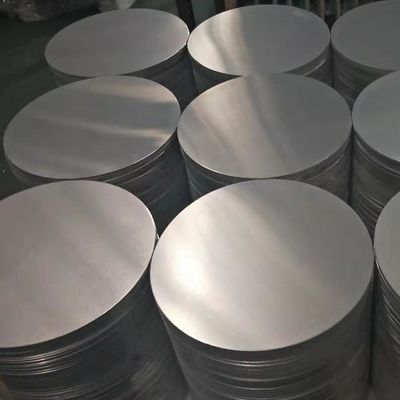 Placa de aluminio personalizada círculo 80mm 1000mm Placa de círculo tamaño personalizado Alta planitud sin bordes de borde Grado alimenticio