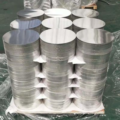 Disco redondo de aluminio 1xxx 8xxx H26 para utensilios de cocina, tamaño personalizado, alta planitud, borde sin rebabas, grado alimenticio