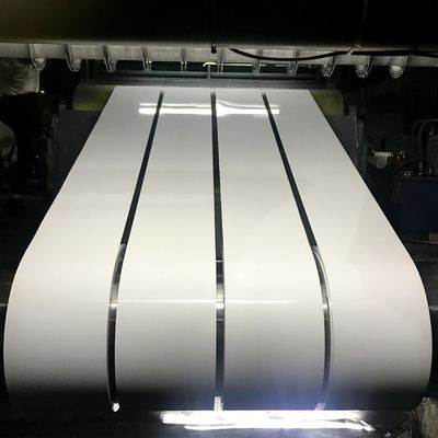 6.0m m bobina de aluminio revestida prepintada 1100 H24 del color