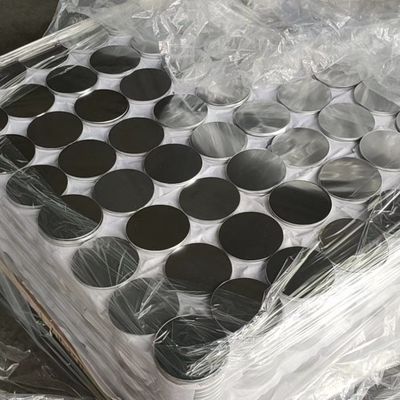 Discos de aluminio 3003 para embutición profunda para utensilios de cocina, diámetro personalizado, alta planitud, borde sin rebabas, grado alimentario