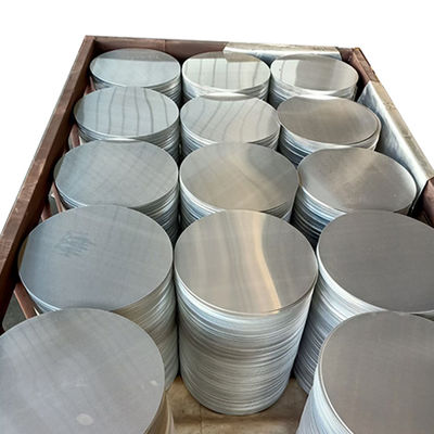 Discos delgados círculo de 1 pulgada de aluminio Discos de herramientas de uso personalizado Tamaño de alta planitud sin bordes Grado alimenticio