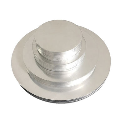 Potes sin pegamento 1050 1060 3003 Círculos de aleación de aluminio utensilios de cocina de talla personalizada Alta planitud sin bordes de borde grado alimenticio
