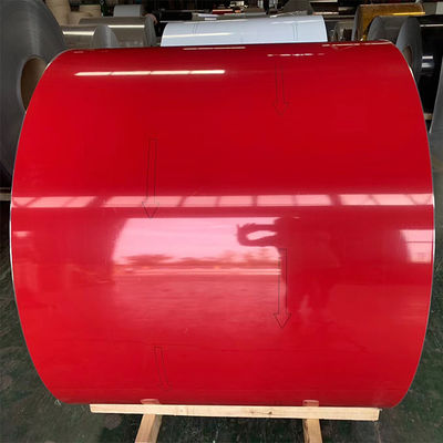 El color de A1060 A3003 cubierto prepintó el genio de aluminio del T3 de la bobina