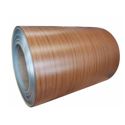 El aluminio de madera del grano de PVDF cubrió la bobina para la construcción