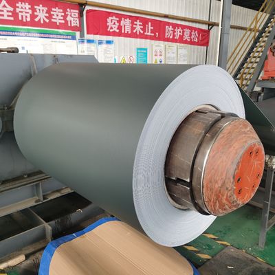 1050 1060 1070 1100 3003 5052 H28 H14 prepintaron la tira de aluminio revestida coloreada de la bobina de la hoja para la techumbre