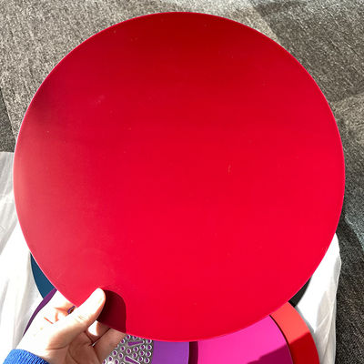 T351 Pan Colored Coat Aluminum Disc H18 Mill Finish Cooker Custom Size High Flatness Burr Free Edge Food Grade