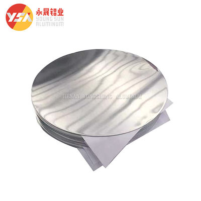 Placa circular de aluminio de 3 pulgadas 1060 A3003 disco redondo para ollas tamaño personalizado alta planitud borde sin rebabas grado alimenticio