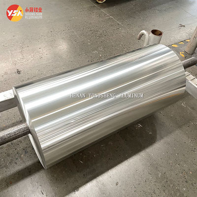 Rollo jumbo de papel de aluminio 8011 1235 1100 de 0.08-0.15 mm de grado alimenticio para envolver