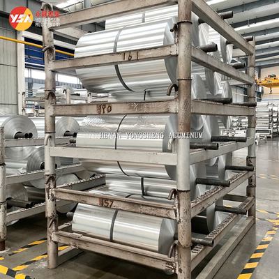 8011 Food Packing Aluminium Foil Roll 1500mm Width ASTM B209