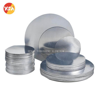 1060 H18 Placa de disco circular de aluminio 1100 1050 3003 Panelas de cocina por encargo Diámetro de alta planitud sin bordes Grado alimentario