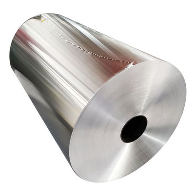 Rollo de papel de aluminio de 35 micras, envoltura de grado de embalaje para recipientes de alimentos
