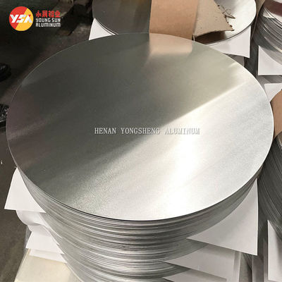 Círculos y discos de lámina de aluminio antiadherente, materia prima para ollas eléctricas, tamaño personalizado, alta planitud, borde sin rebabas, grado alimenticio