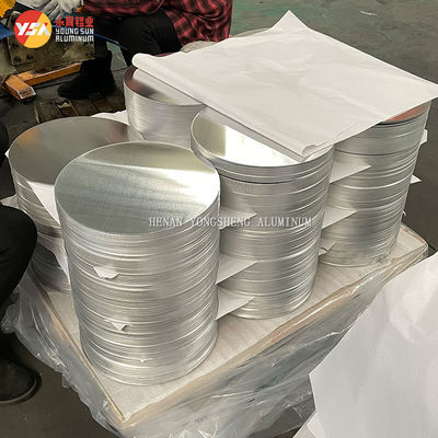 Discos de corte Aluminio 1050 1060 1100 3003 Círculo Iluminación de utensilios de cocina Diámetro personalizado Alta planitud Grado alimenticio libre de burros